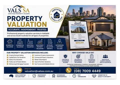 Property Valuation Services Adelaide | Certified Property Valuers SA