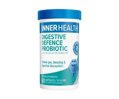 Buy Inner Health Digestive Defence Probiotic 60 Capsules