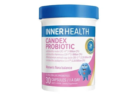 Buy Inner Health Candex Probiotic 30 Capsules | HealthSupplements