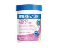 Buy Inner Health Candex Probiotic 30 Capsules | HealthSupplements