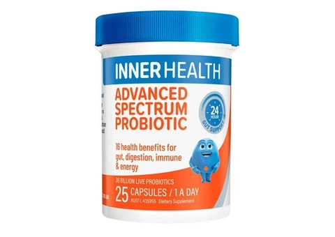 Buy Inner Health Advanced Spectrum Probiotic 25 & 50 Capsules