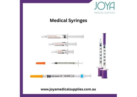 Buy Medical Syringes in Australia - Joya Medical Supplies
