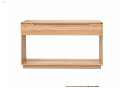 Functional Timber Consoles Table That Fit Entry Spaces