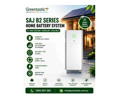 SAJ B2 Series Home Battery System – Reliable Smart Energy Storage for Your Home