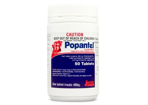 Popantel Allwormer Tablets for Dogs