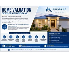 Home Valuation Services in Brisbane – Accurate Property Market Value Reports