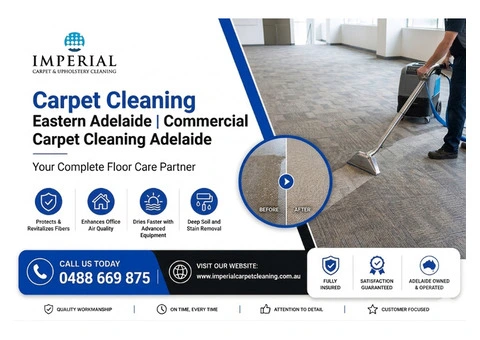 Carpet Cleaning Eastern Adelaide | Commercial Carpet Cleaning Adelaide