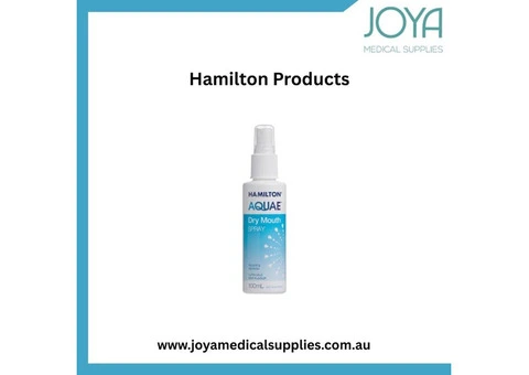 Buy Hamilton Products in Australia - Joya Medical Supplies
