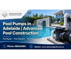 Pool Pumps in Adelaide | Advanced Pool Construction