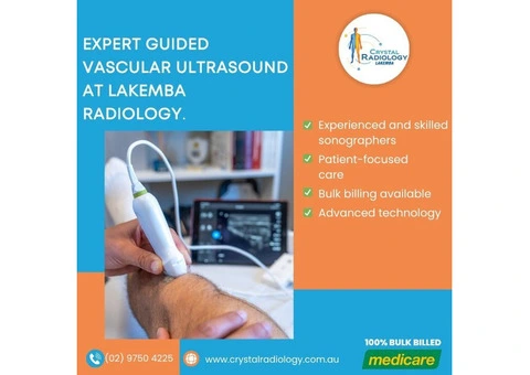 Expert Guided Vascular Ultrasound at Lakemba Radiology.(02) 9750 4225