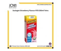 Sustagen Strawberry Flavour RTD 250ml Tetra - Joya Medical Supplies