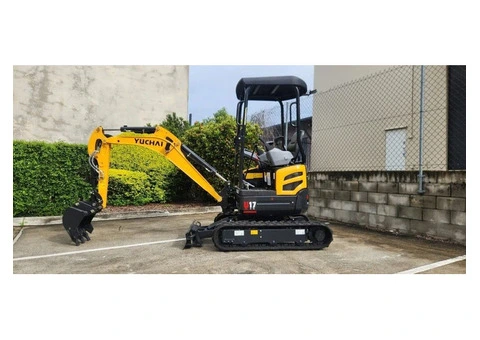 Reliable Mini excavators for sale in Australia – Yuchai