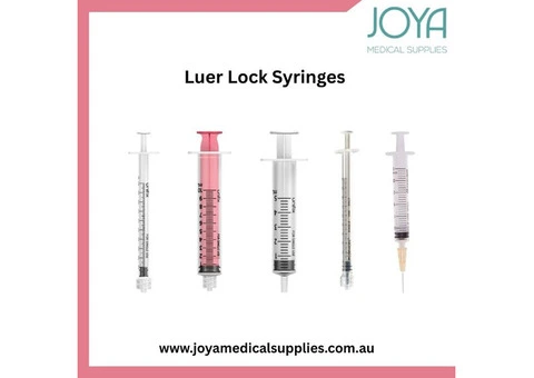 Buy Luer Lock Syringes in Australia - Joya Medical Supplies