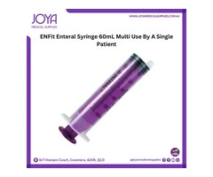 ENFit Enteral Syringe 60ml Single Use - Joya Medical Supplies