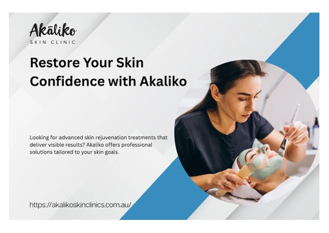 Restore Your Skin Confidence with Akaliko