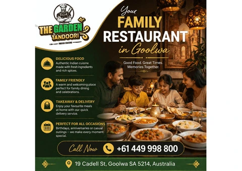 Modern Family Restaurant in Goolwa with Great Service