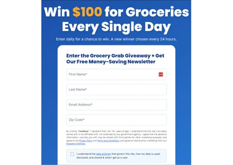 Enter your information now to get started.