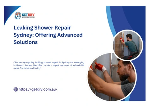 Leaking Shower Repair Sydney for Long-Lasting Bathrooms