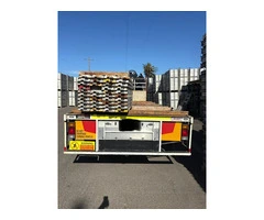 2018 Isuzu Truck FYJ300 8x4 Tray Truck with HIAB Crane - Excellent Condition