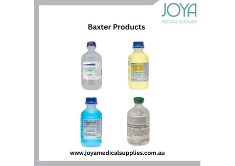 Buy Baxter Products Australia - Joya Medical Supplies