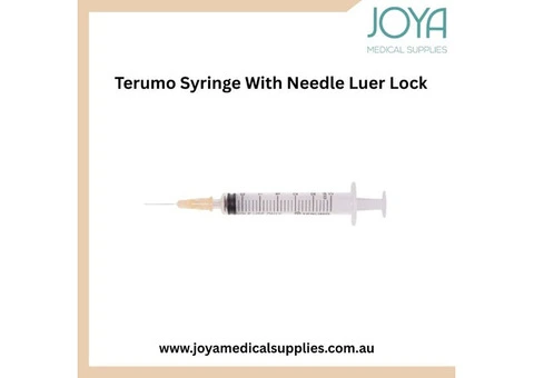 Buy Terumo Syringe With Needle Luer Lock - Joya Medical Supplies