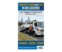 Emergency Towing Made Easy in Melbourne