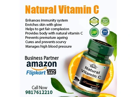 Natural Vitamin C makes skin, and hair beautiful, Strengthens bones & the immune system