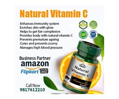 Natural Vitamin C makes skin, and hair beautiful, Strengthens bones & the immune system