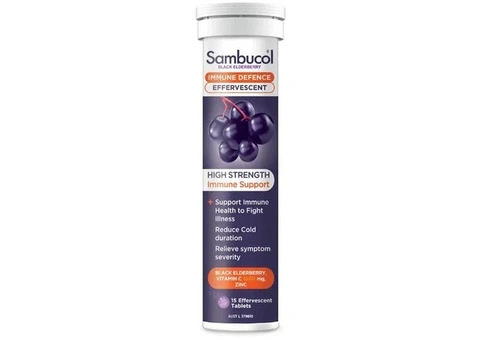 Sambucol Immune Defence Effervescent – 15 Tablets