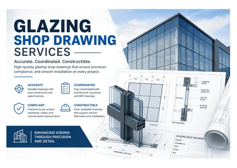 Professional Glazing Shop Drawing Services for Contractors