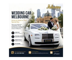 Wedding Car Melbourne | Luxury Wedding Cars Hire Services