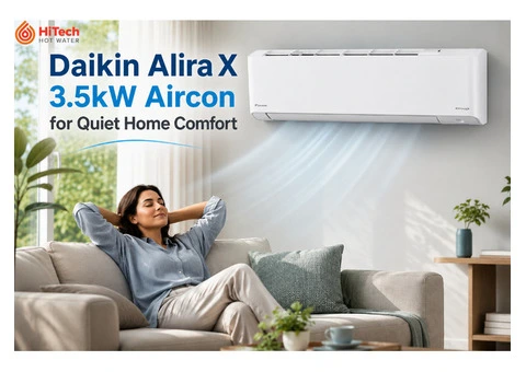 Daikin Alira X 3.5kW Aircon for Quiet Home Comfort