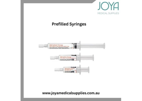 Buy Prefilled Syringes in Australia - Joya Medical Supplies