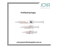 Buy Prefilled Syringes in Australia - Joya Medical Supplies