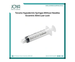 Terumo Hypodermic Syringes Without Needles Eccentric 50ml Luer Lock - Joya Medical Supplies