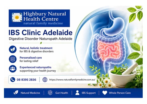 IBS Clinic Adelaide | Digestive Disorder Naturopath Adelaide
