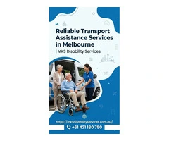 Reliable Transport Assistance Services in Melbourne | MKS Disability Services