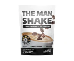 Buy The Man Shake Meal Replacement Coffee 840g Australia