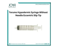 Terumo Hypodermic Syringe Without Needle Eccentric Slip Tip - Joya Medical Supplies