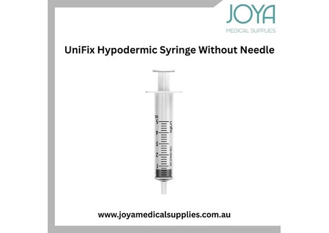 Buy UniFix Hypodermic Syringe Without Needle - Joya Medical Supplies