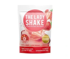 Buy The Lady Shake Meal Replacement Strawberry 840g Australia