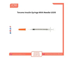 Terumo Insulin Syringe With Needle U100 - Joya Medical Supplies