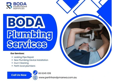 Expert Plumbing Services in Perth - Boda Handyman