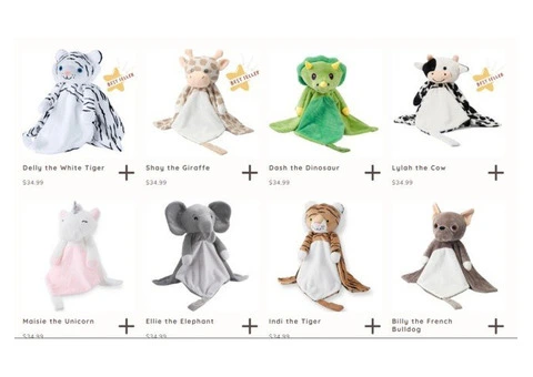 Soft Animal Loveys That Comfort Little Hands