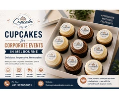 Cupcakes for Corporate Events in Melbourne - The Cupcake Desire