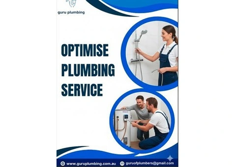 Optimise Plumbing Service in Port Hedland