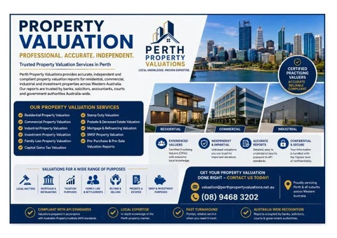 Property Valuation – Professional Property Valuation Services in Perth
