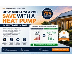 🔥 How Much Can You Save With a Heat Pump in Australia in 2026? 💧⚡