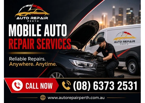 One Quick Call Gets Your Car Repaired at Your Door Anywhere in Perth