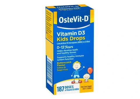 Buy OsteVit-D Vitamin D3 Kids Drops 15ml Australia
